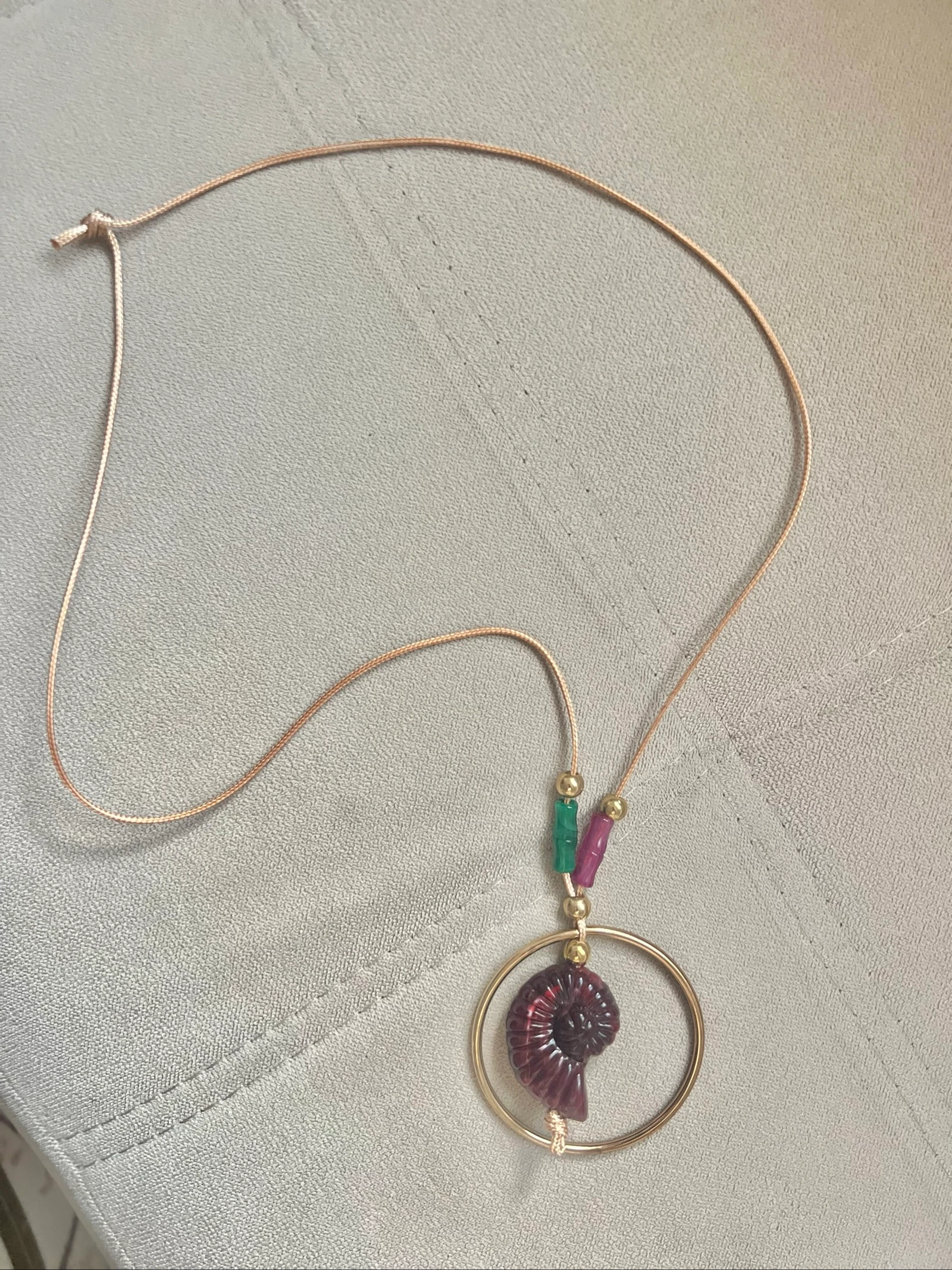 Shell choker necklace – photo 3